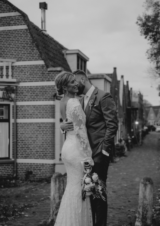 Bruidspaar in Alkmaar